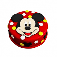 Mickey Mouse Shape Cake - Town Tokri